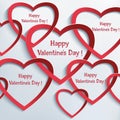 Abstract Valentines Day background Royalty Free Stock Photo