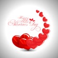 Abstract Valentines day background Royalty Free Stock Photo