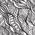 Abstract vawes pattern