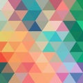 abstract vector background consisting of triangles. eps 10 Royalty Free Stock Photo