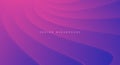 Abstract vector background with 3d pink waves, stratching and creating texture
