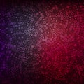 Abstract vector background. Glowing mosaic of circles Royalty Free Stock Photo
