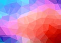 Abstract vector background low poly effect illustration. Royalty Free Stock Photo