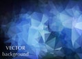 Abstract vector background of triangles polygon wallpaper. Web d