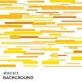 Abstract vector background of yellow rectangles of different sizes