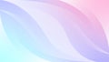 Light shaded pastel colors abstract 3d wall design web background in vector. Gradient wave abstract background. Blue and pink.