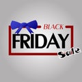 Abstract vector black friday sale layout background.