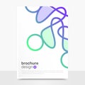 Abstract Vector Brochure Design. Creative Vector Brochure Mockup. Business Brochure Backgrounds. EPS10