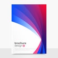 Abstract Vector Brochure Design. Creative Vector Brochure Mockup. Business Brochure Templates. EPS10 Royalty Free Stock Photo