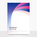 Abstract Vector Brochure Design. Creative Vector Brochure Mockup. Campaign Brochure Templates. EPS10 Royalty Free Stock Photo