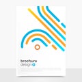 Abstract Vector Brochure Templates. Elegant Vector Brochure Mockup. Business Brochure Design. EPS10