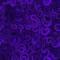 Abstract vector colored swirls seamless pattern Royalty Free Stock Photo