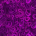 Abstract vector colored swirls seamless pattern Royalty Free Stock Photo