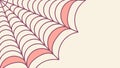 Abstract Spider Web Corner Design Vector, vector design Generative AI Royalty Free Stock Photo