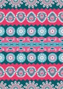 Abstract vector ethnic seamless pattern.