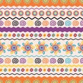 Abstract vector ethnic seamless pattern. Use for wallpaper, pattern fills, web page background