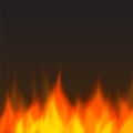 Abstract vector fire background Royalty Free Stock Photo