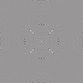 Luxury Concentric Stripe Line Circle Optical Illusion Effect Line Art.Geometric B/W Seamless Pattern Vector Object Background