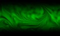 Abstract vector GREEN shaded wavy background with movements of 3 d boll with texture, vector illustration. Royalty Free Stock Photo