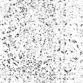 Abstract vector grunge seamless texture. Black and white old background