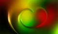 Abstract vector heart blur and colorful background wallpaper. Royalty Free Stock Photo