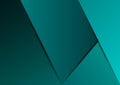 Vector Overlapping Teal Layers Background
