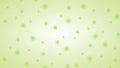 Simple Corona virus Green background vector. Royalty Free Stock Photo