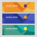 Abstract vector material design background