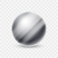 Metal Sphere Ball Icon Logo Royalty Free Stock Photo