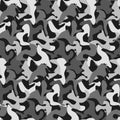 Abstract Vector Military Camouflage Background