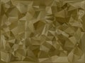 Abstract Vector Military Camouflage Background Made of Geometric Triangles Shapes.Polygonal style. Royalty Free Stock Photo