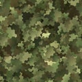 Abstract Vector Military Camouflage Background Royalty Free Stock Photo