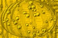 Abstract vector yellow colour background wallpaper,