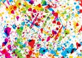 Abstract vector paint color and splashes style. pattern splatter design background. illustration vector design Royalty Free Stock Photo