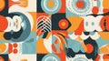 Abstract Vector Pattern Design Elements Royalty Free Stock Photo