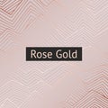 Abstract vector pattern with rose gold imitation for design Royalty Free Stock Photo