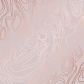 Abstract vector pattern with rose gold imitation for design Royalty Free Stock Photo