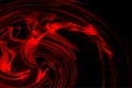 Abstract vector red colorful shaded wavy background with lighting effect, vector illustration Royalty Free Stock Photo