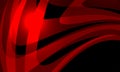 Abstract vector red colorful shaded wavy background with lighting effect, vector illustration Royalty Free Stock Photo