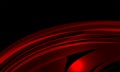 Abstract vector red colorful shaded wavy background with lighting effect, vector illustration Royalty Free Stock Photo