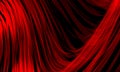 Abstract vector red colorful shaded wavy background with lighting effect, vector illustration Royalty Free Stock Photo