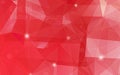 Abstract vector red geometric background