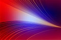 Abstract vector red shaded wavy background wallpaper. vivid color vector illustration. Royalty Free Stock Photo