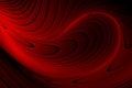 Abstract vector red shaded wavy background wallpaper. vivid color vector illustration. Royalty Free Stock Photo