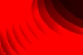 Abstract vector red wavy shaded background with brightness, Royalty Free Stock Photo