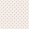 Abstract vector seamless minimalistic pattern. Royalty Free Stock Photo