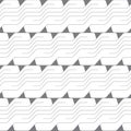 Abstract vector seamless pattern with lines. Background in high tech style. Royalty Free Stock Photo