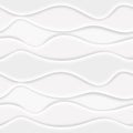 Abstract Vector Seamless Pattern. White and Gray Wave Texture Background Illustration Royalty Free Stock Photo