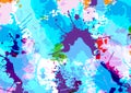 Abstract vector splatter multicolor background. color design background. Vector illustration design Royalty Free Stock Photo