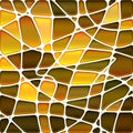 vector stained-glass mosaic background